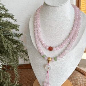Chaplet: 108 Rose Quartz D108